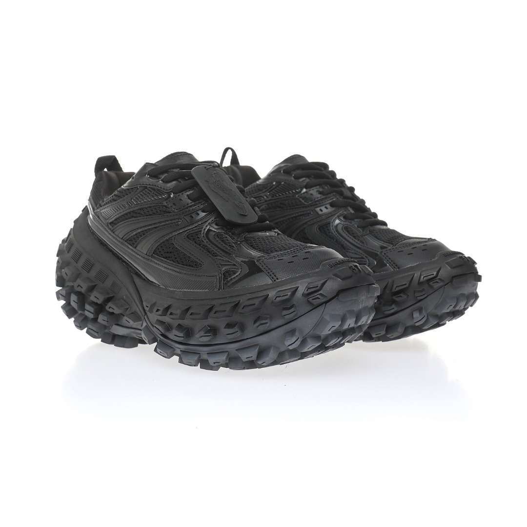 Balenciaga Defender Rubber Platform «All Black» - Imagen 2