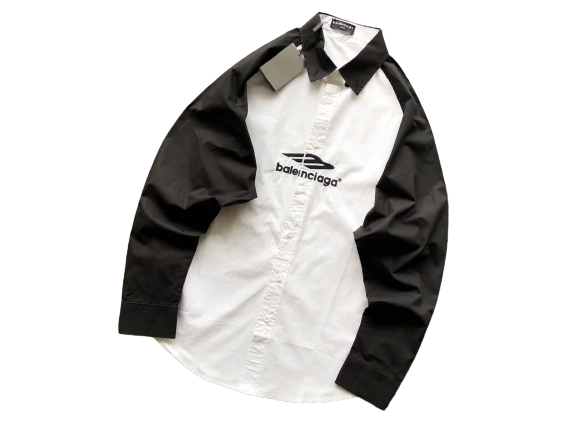 Camisa Balenciaga Blanco y Negro