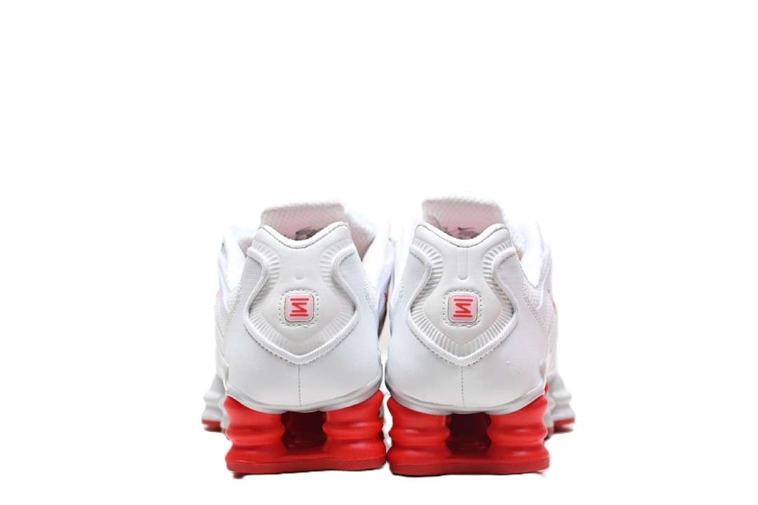 Z2133 Nike Shox TL Blancas y Rojas - Imagen 5