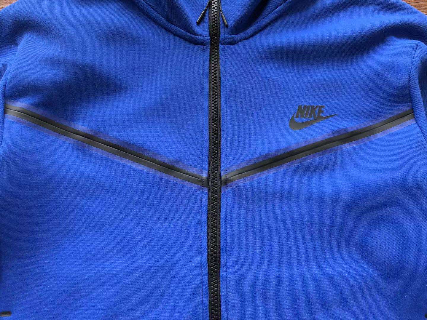 Z1596 Conjunto de Chándal Nike Tech Fleece Azul Oscuro - Imagen 3