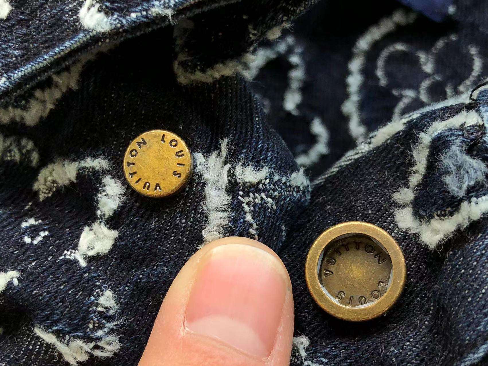 Camisa Louis Vuitton Monograma Negro – 683113 - Imagen 5