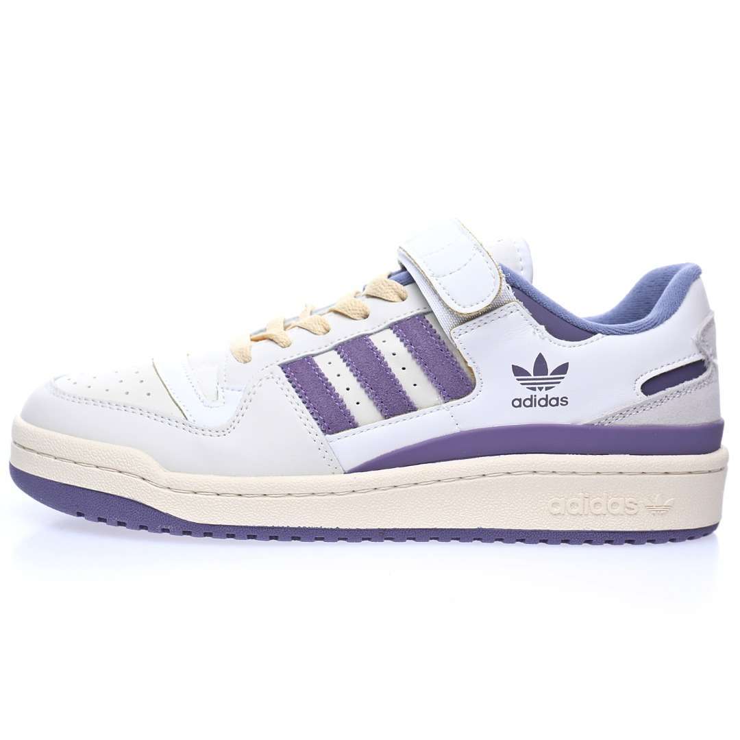 Adidas Forum 84 Low «Blanco/Morado»