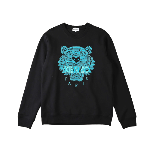 Z2571 Sudadera con Capucha Logo Azul