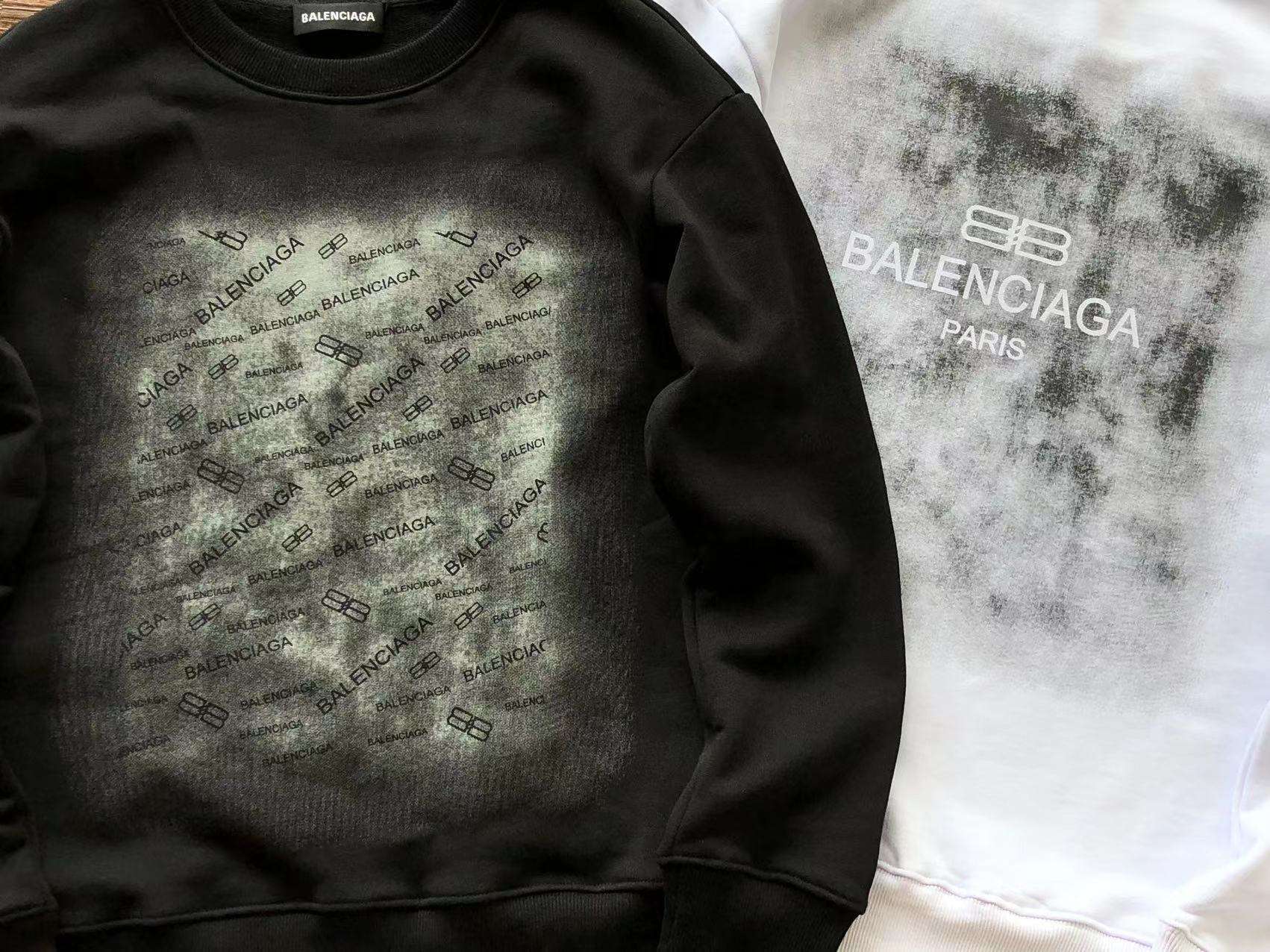 Z2583 Sudadera sin Capucha Balenciaga Paris - Imagen 3