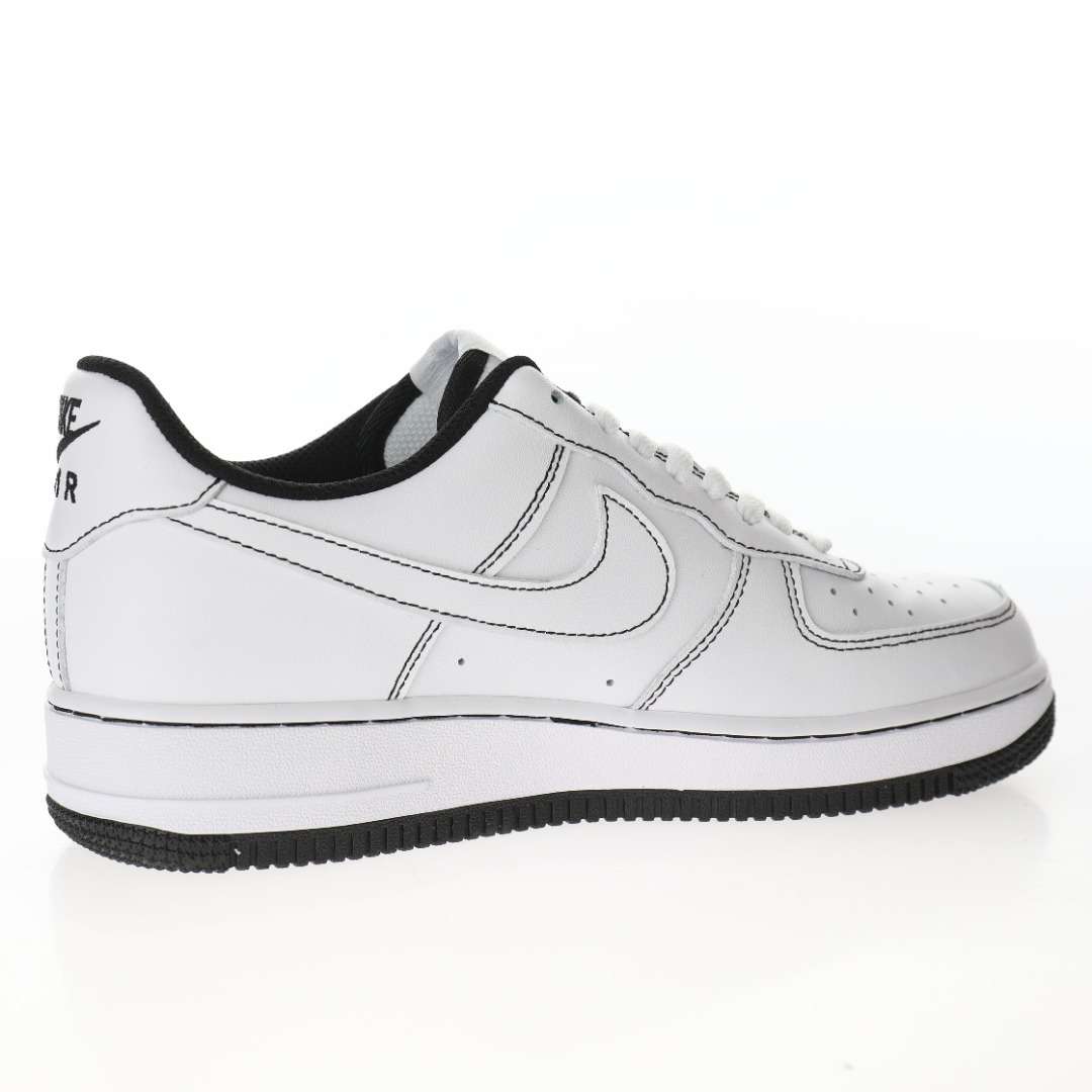 Z1837 Nike Air Force 1’07″White/Black» - Imagen 3