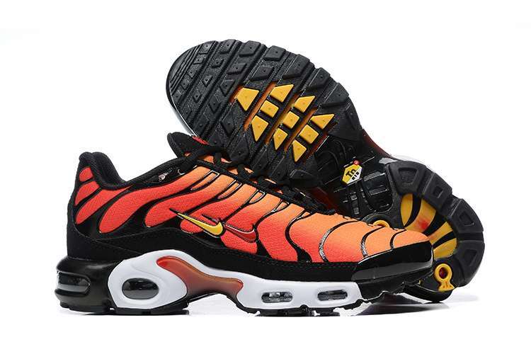 Z2140 Nike TN Air Max Plus Negro y Naranja - Imagen 2
