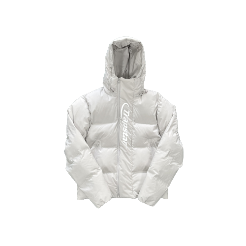 Z1507 Chaqueta Trapstar “ It’s a Secret ” ( PUFFER-WHITE-GREY )
