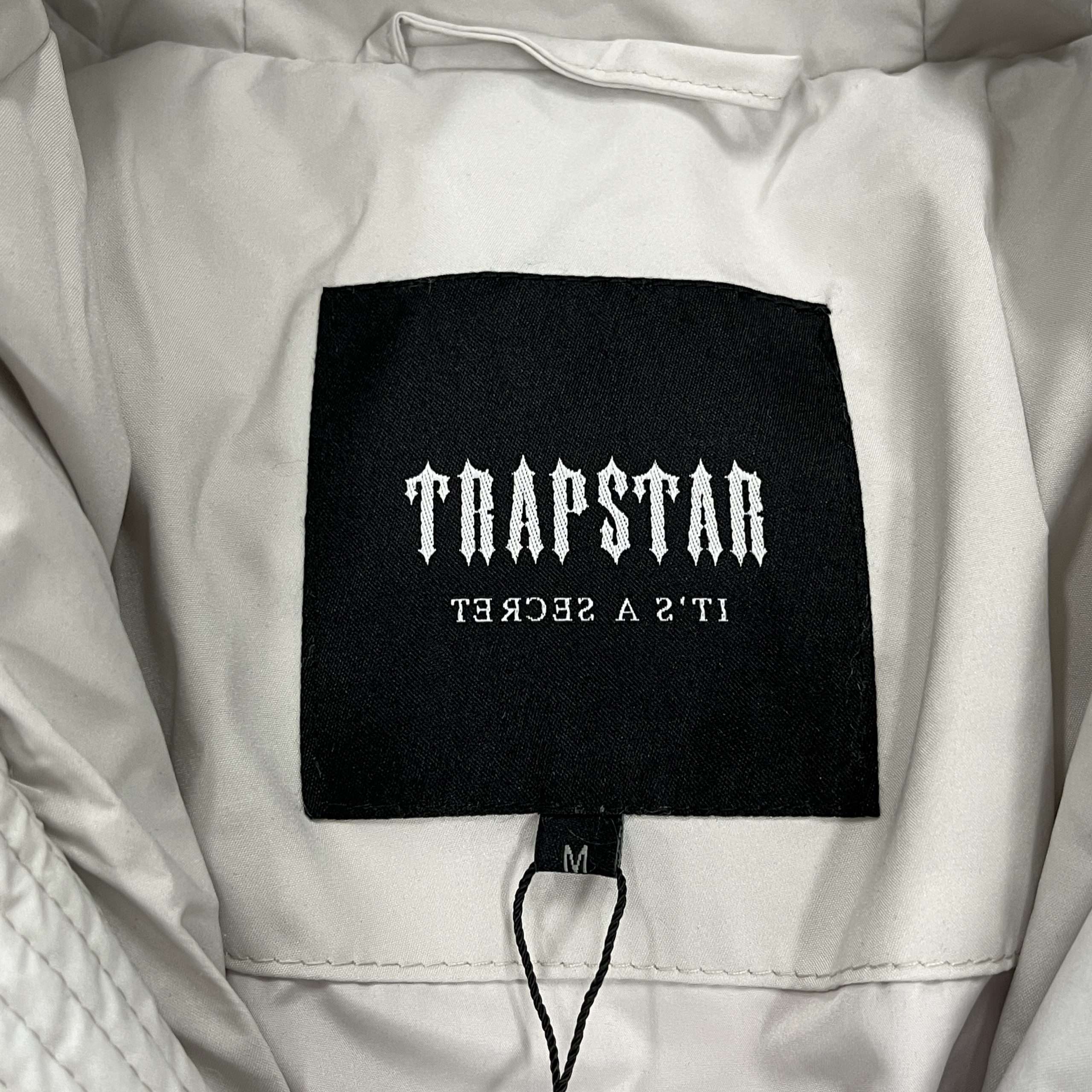Z1507 Chaqueta Trapstar “ It’s a Secret ” ( PUFFER-WHITE-GREY ) - Imagen 5