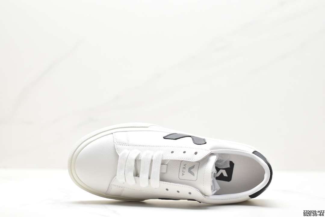 Z2652 Zapatillas Veja Blanco/Negro - Imagen 4