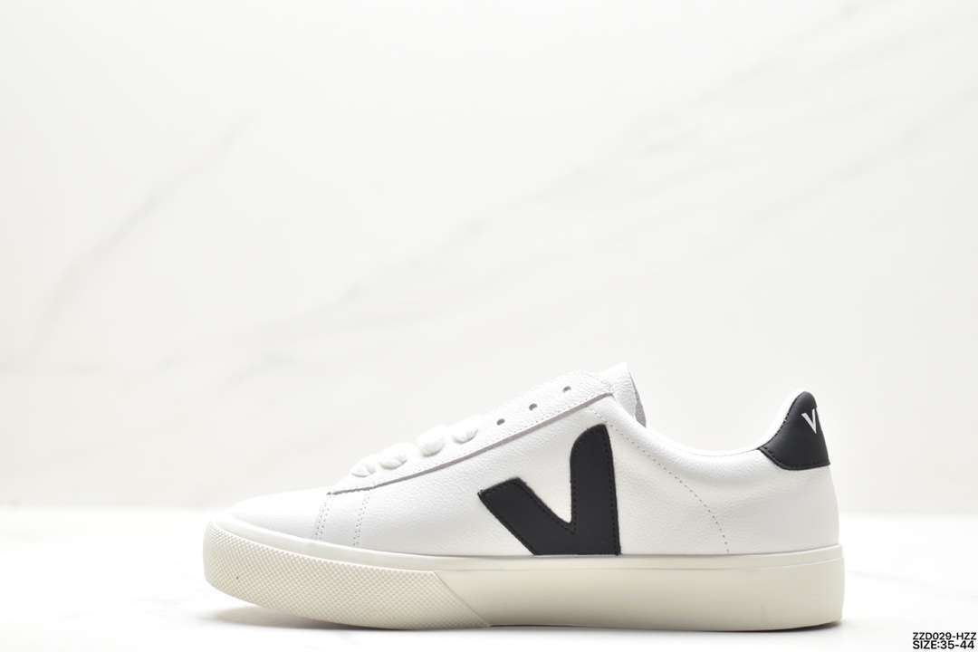 Z2652 Zapatillas Veja Blanco/Negro - Imagen 2
