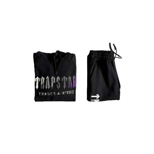 Z1568 Chándal Trapstar Decdoded 2.0 Black/Purple