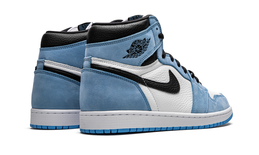 Air Jordan 1 Retro High White University Blue Black - Imagen 2