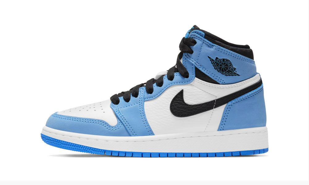 Air Jordan 1 Retro High White University Blue Black