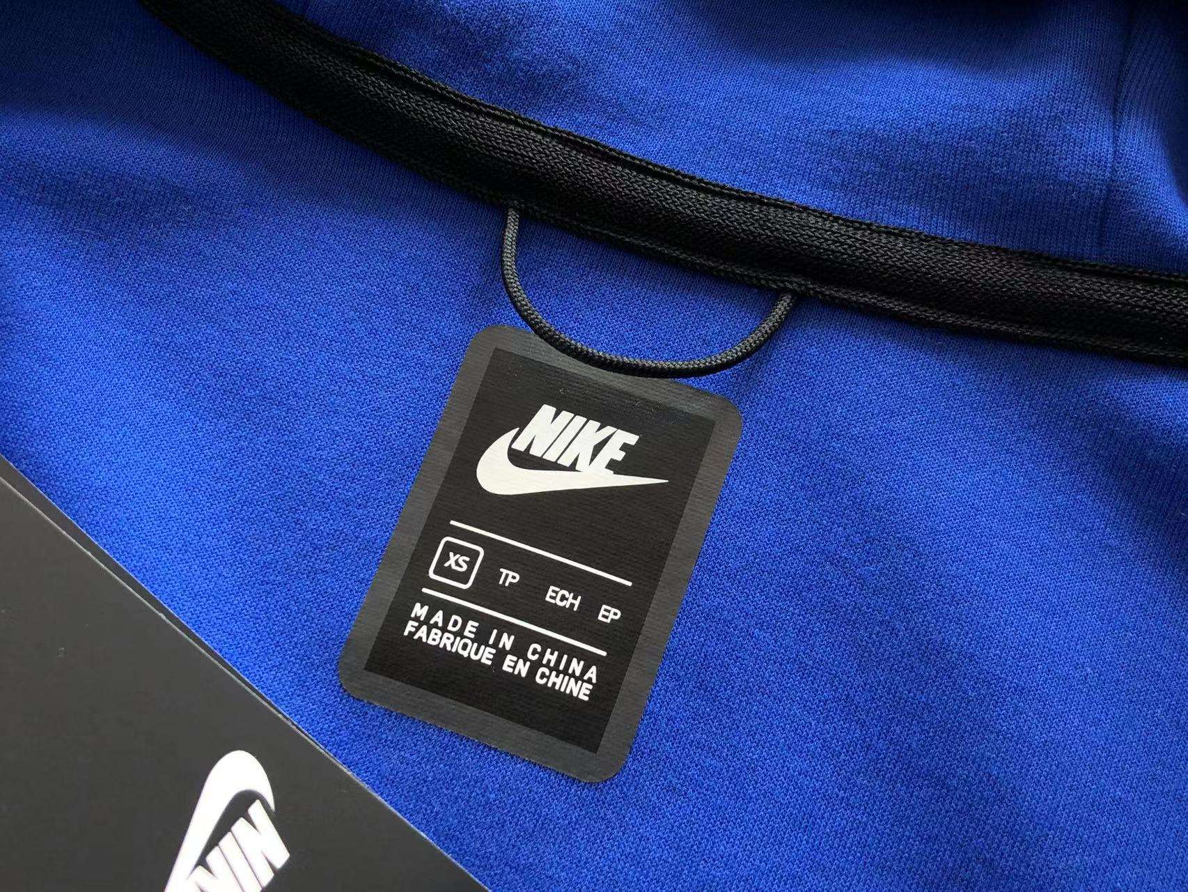 Z1596 Conjunto de Chándal Nike Tech Fleece Azul Oscuro - Imagen 7
