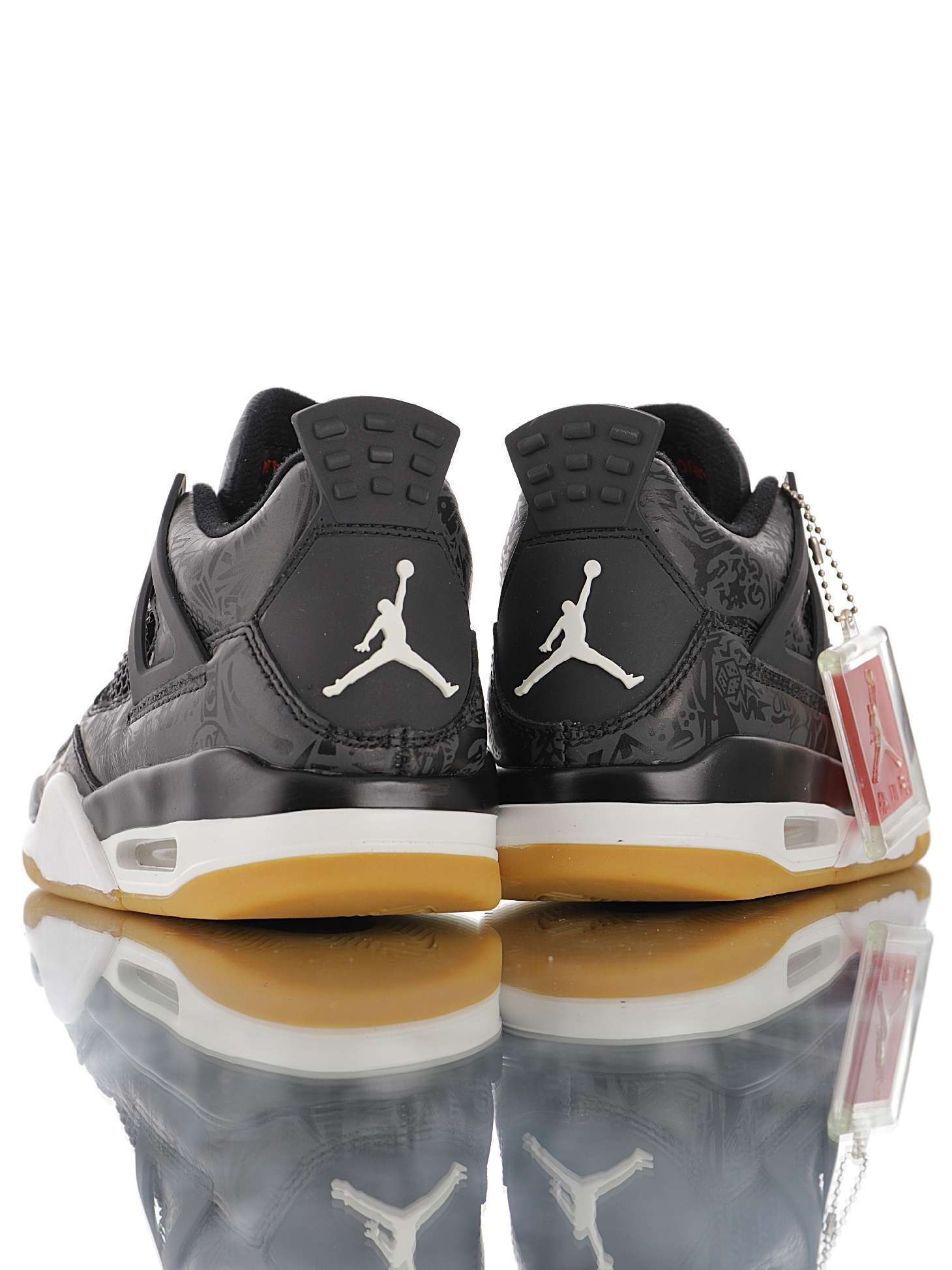Z1906 Nike Air Jordan 4 SE Laser «Black Gum» - Imagen 7