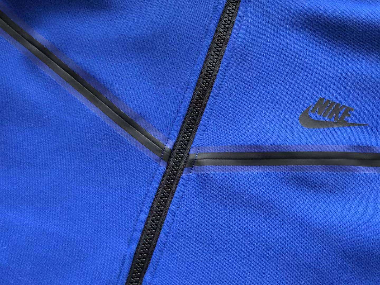 Z1596 Conjunto de Chándal Nike Tech Fleece Azul Oscuro - Imagen 4