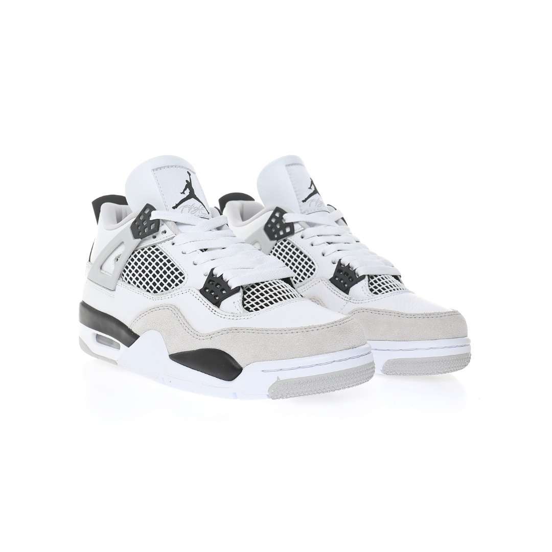 Z1904 Nike Air Jordan 4 Retro»Military Black»
