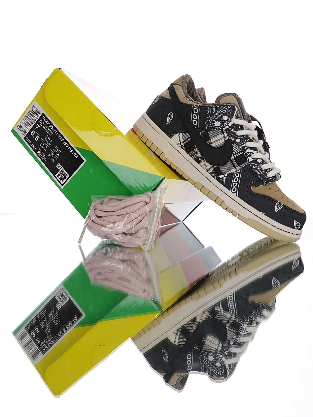 Z2104 Nike SB Dunk Low x Travis Scott - Imagen 6