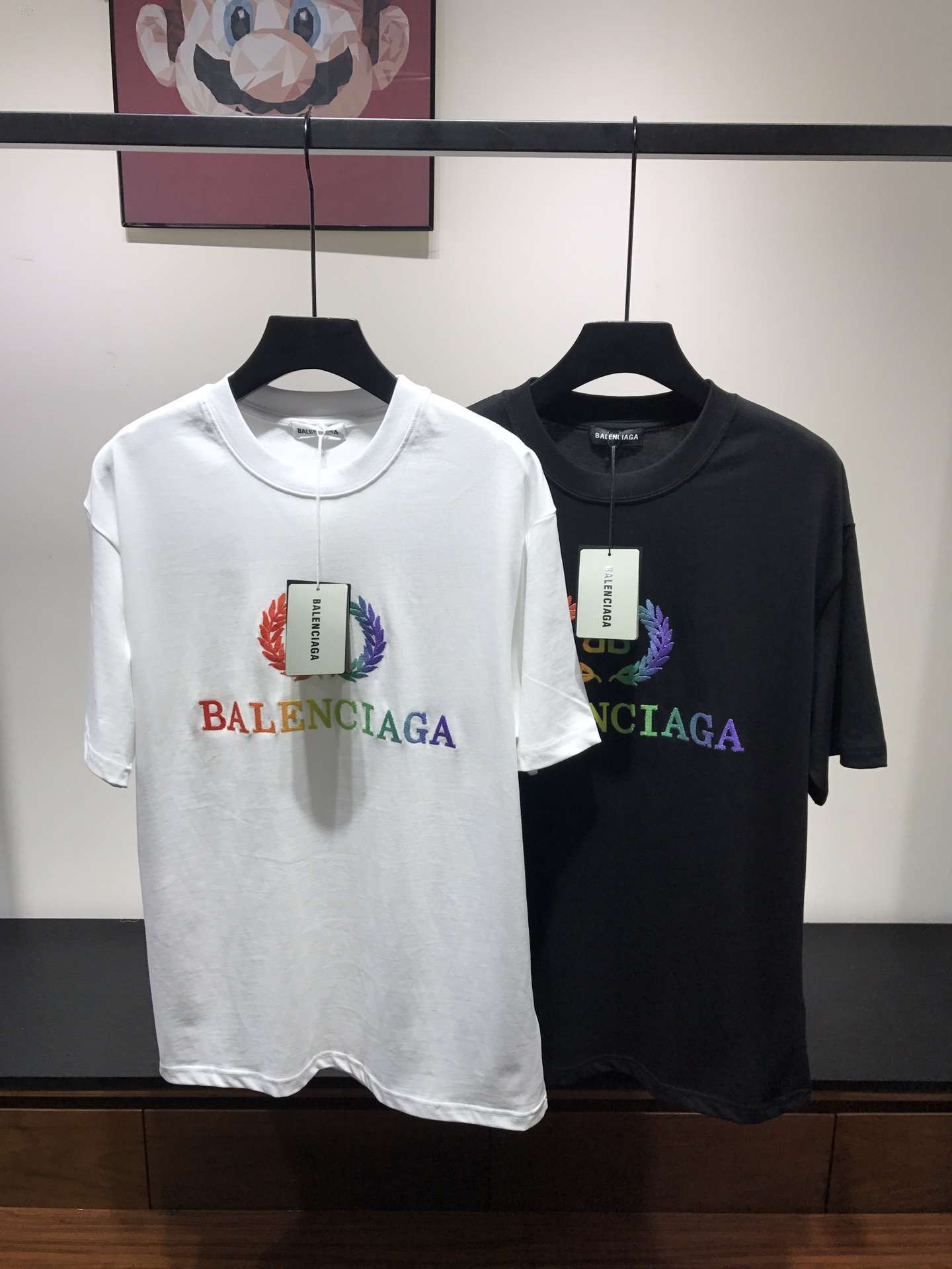 Camiseta Balenciaga Multicolor