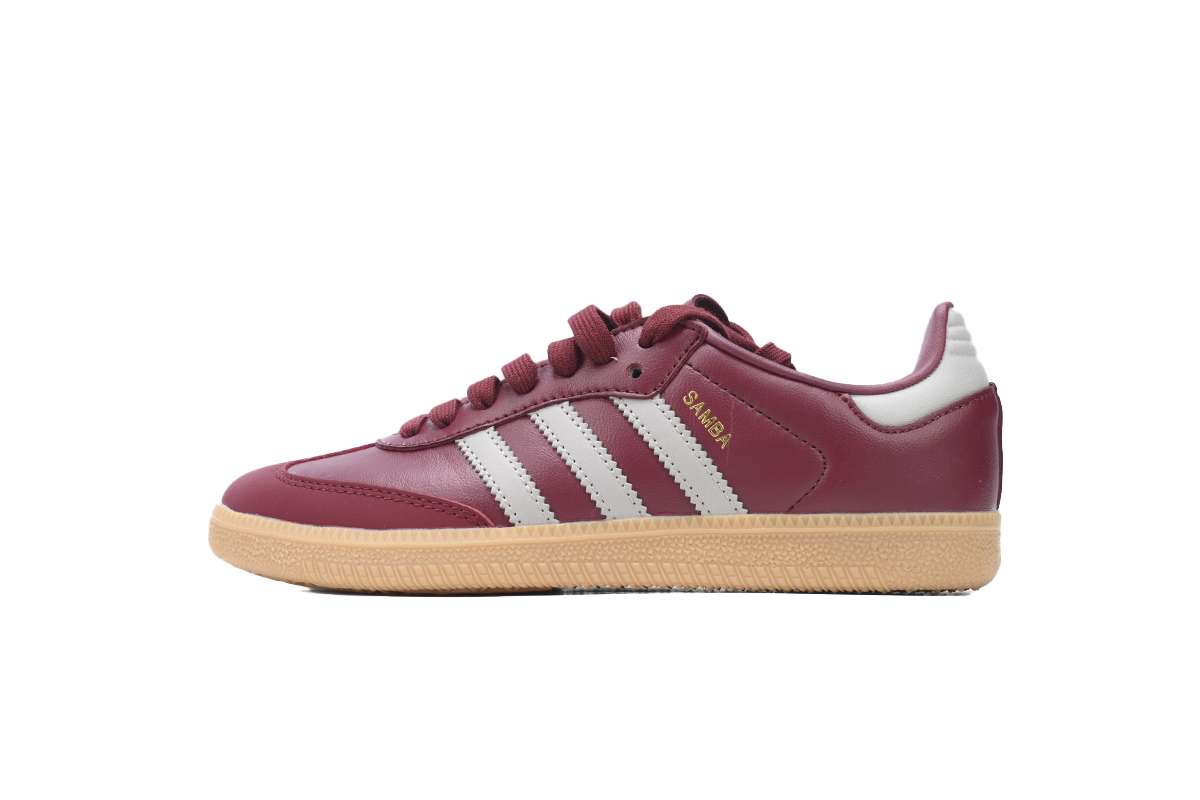 Adidas Samba Granate «Suela Gum»