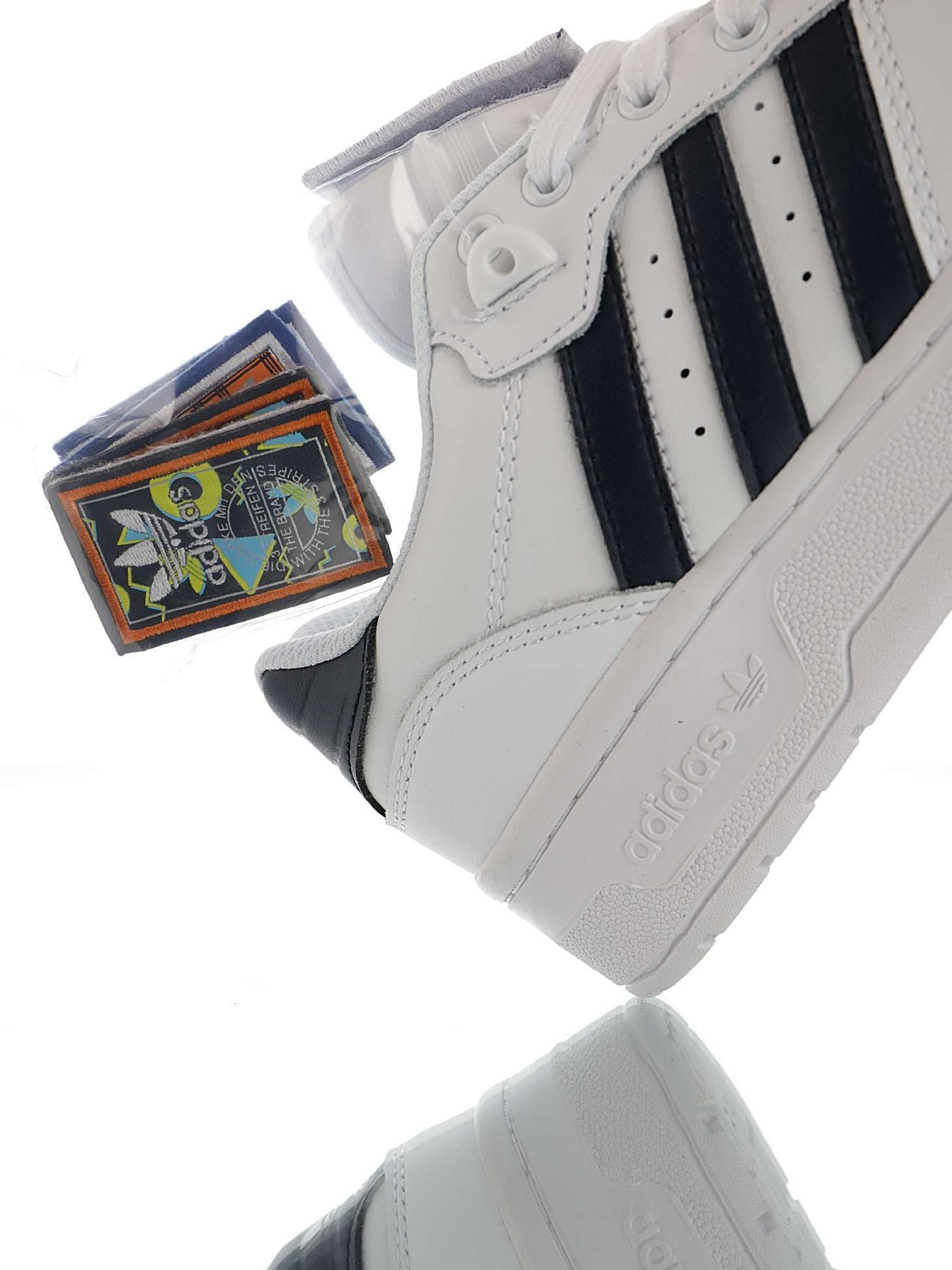 Adidas Originals Rivalry Low «Blanco/Negro» - Imagen 8