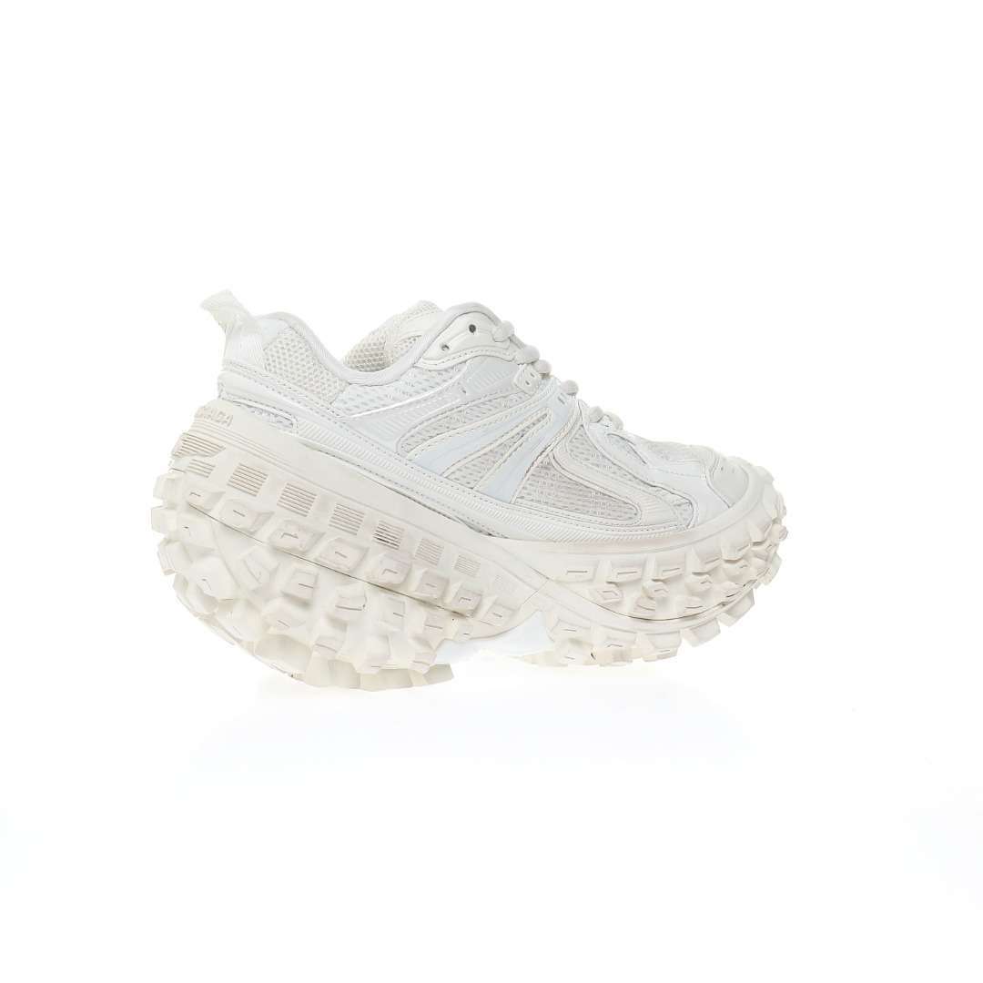 Balenciaga Defender Rubber Platform «Pearl White» - Imagen 4