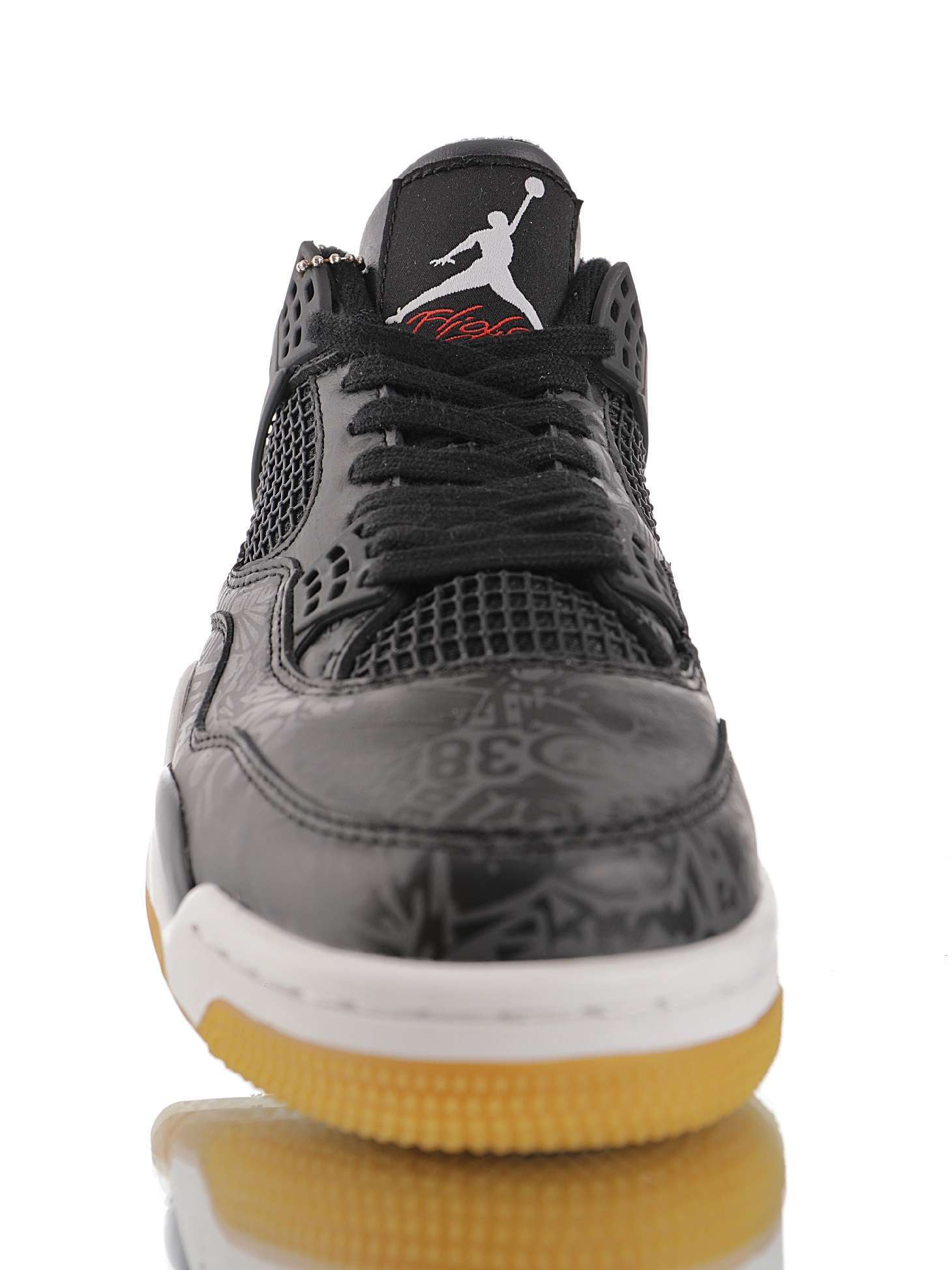 Z1906 Nike Air Jordan 4 SE Laser «Black Gum» - Imagen 2