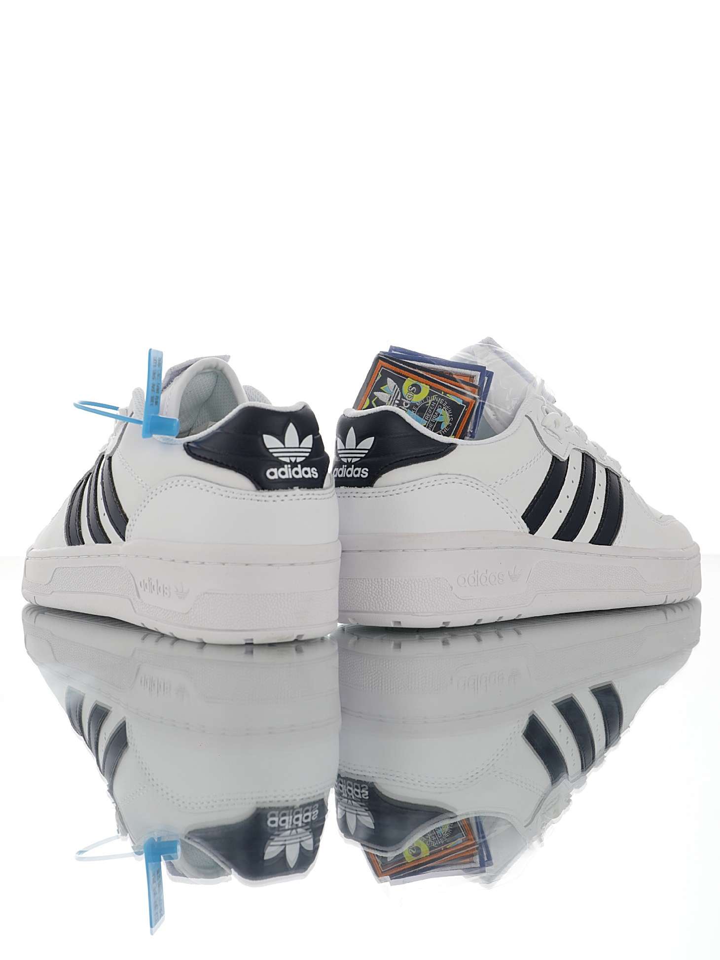 Adidas Originals Rivalry Low «Blanco/Negro» - Imagen 6