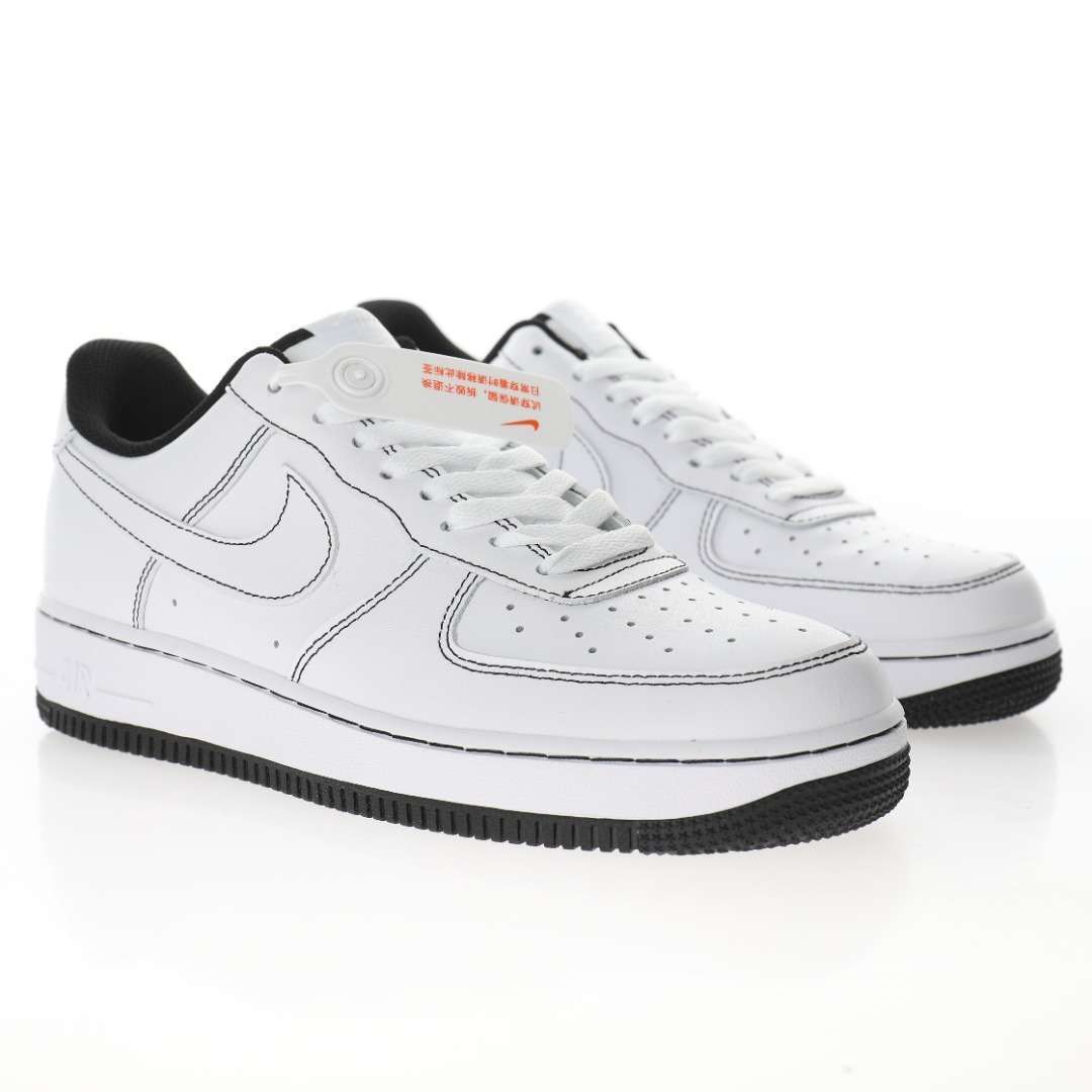 Z1837 Nike Air Force 1’07″White/Black» - Imagen 6