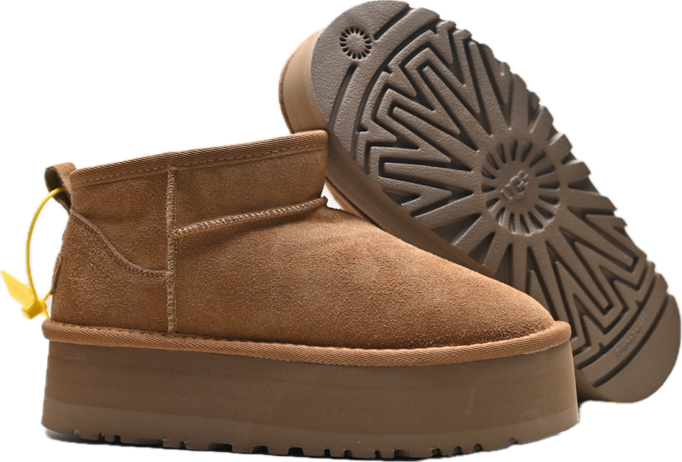 Z2628 UGG Ultra Mini Plataforma Chestnut